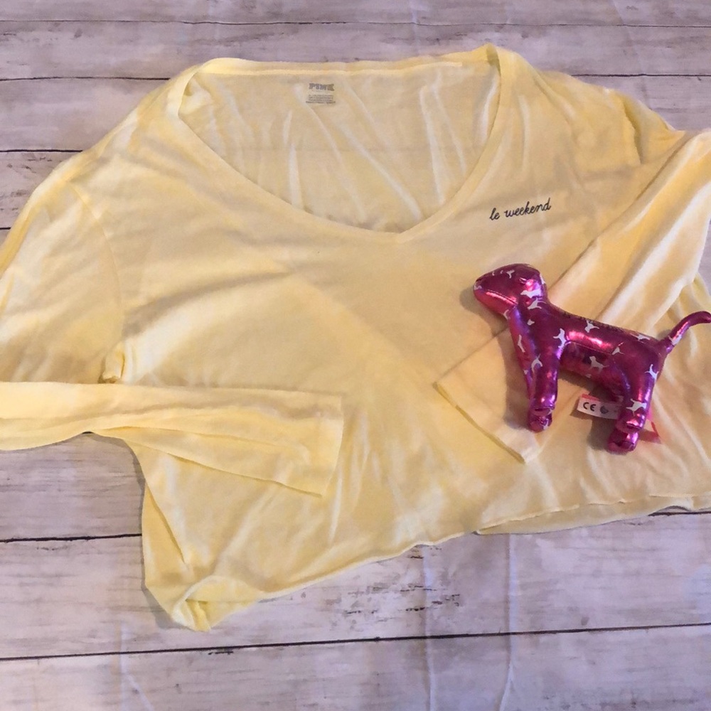 Victoria’s Secret Pink Crop Tee